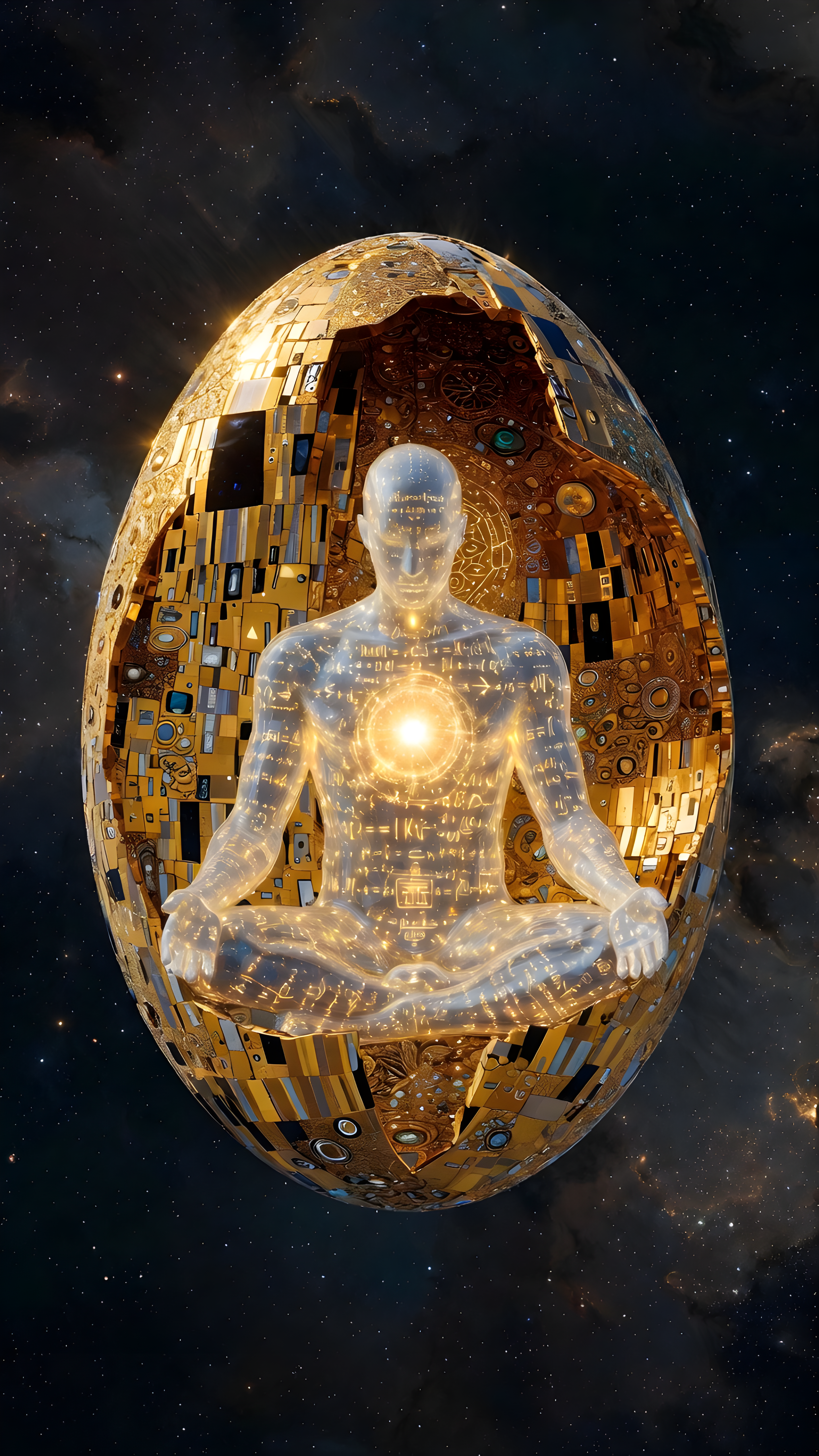 Egg of Creation — Metaphysical Series by Quentin Atwood