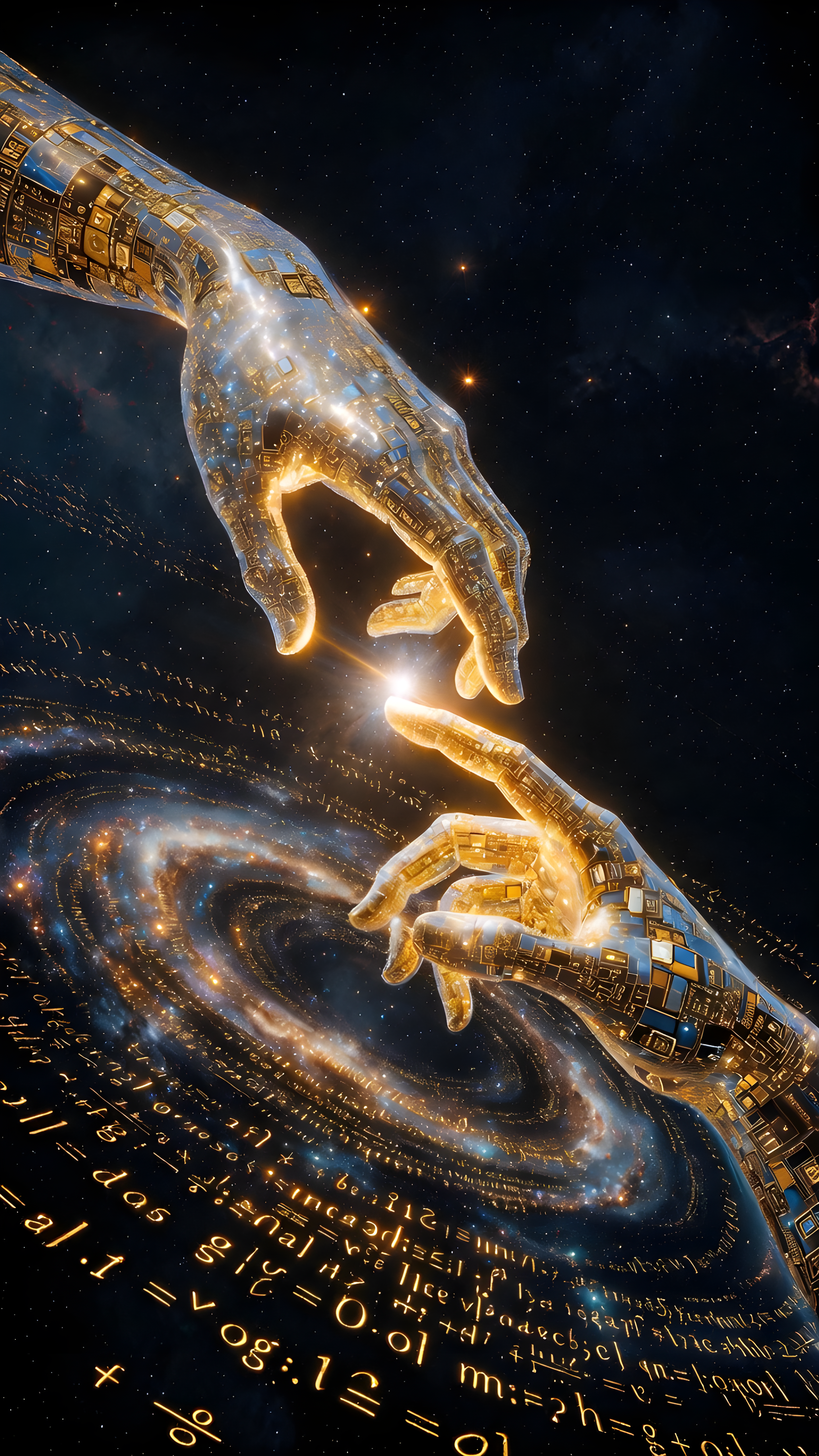 Touch of Creation — Metaphysical Series by Quentin Atwood