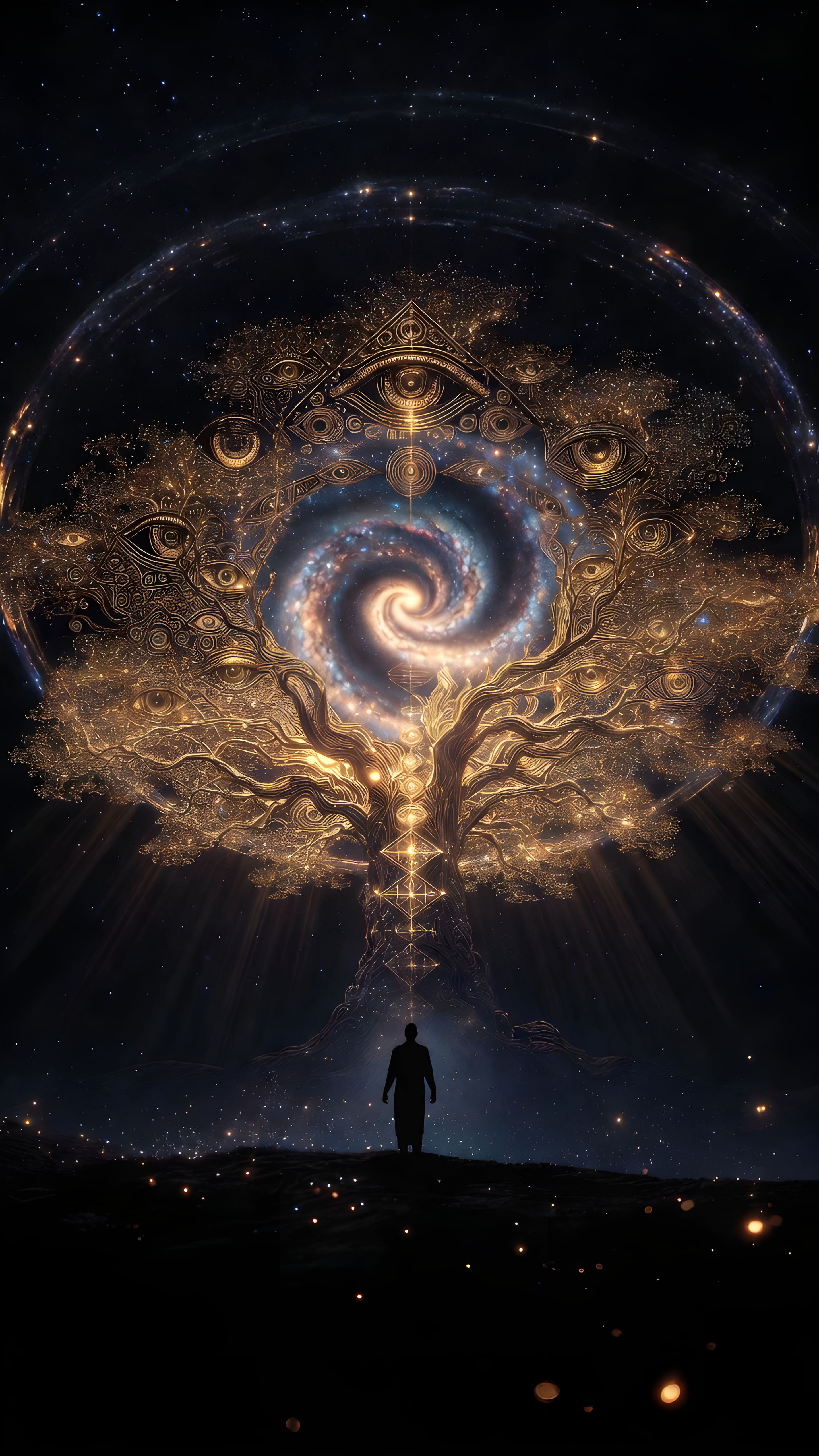 Tree of the Observer — Metaphysical Series by Quentin Atwood